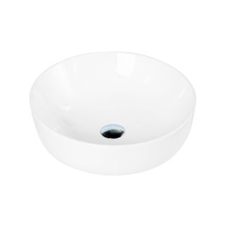 Раковина накладная BelBagno 41см белая BB1315